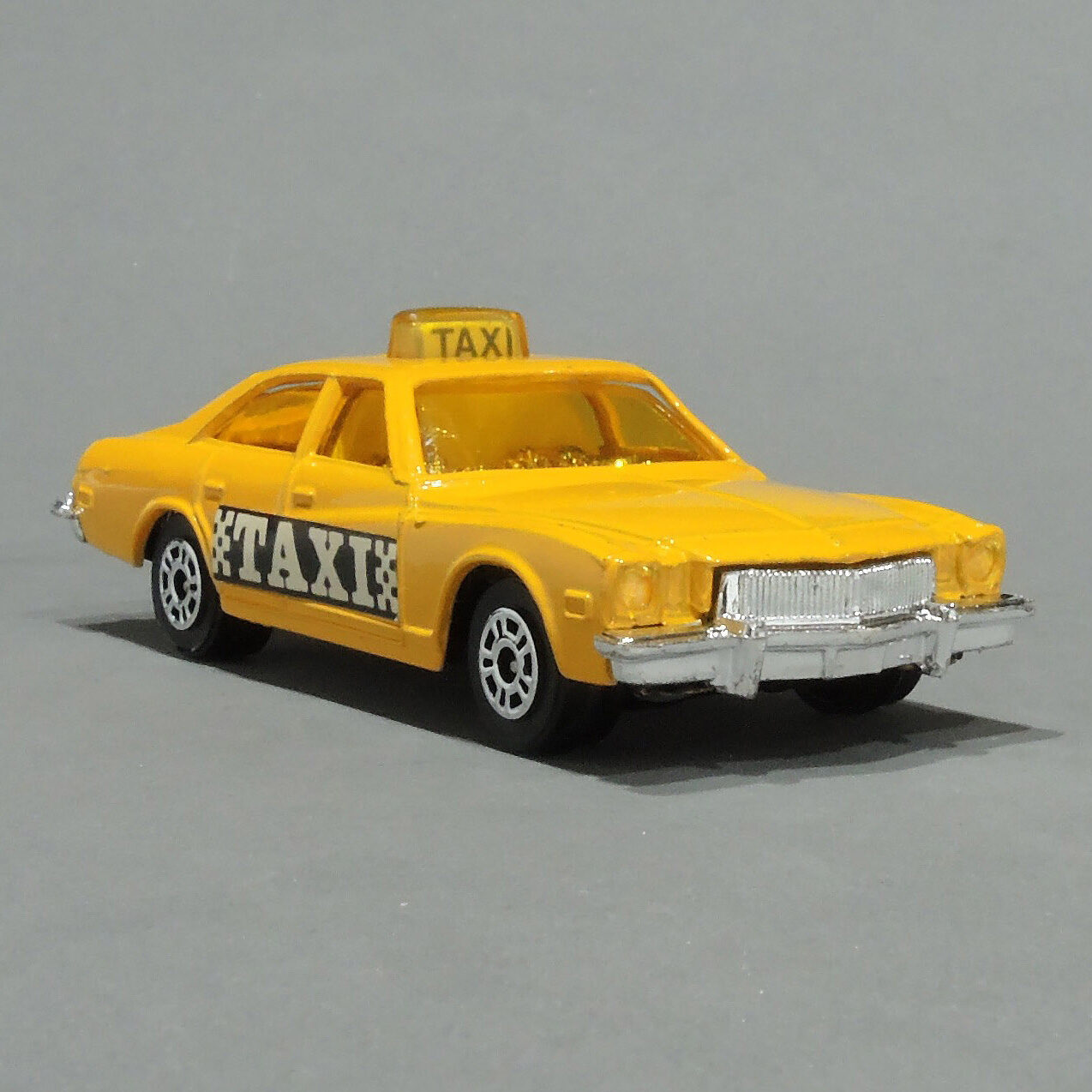 Corgi Juniors c. 1975 Buick Regal Taxi, made in England circa 1978.